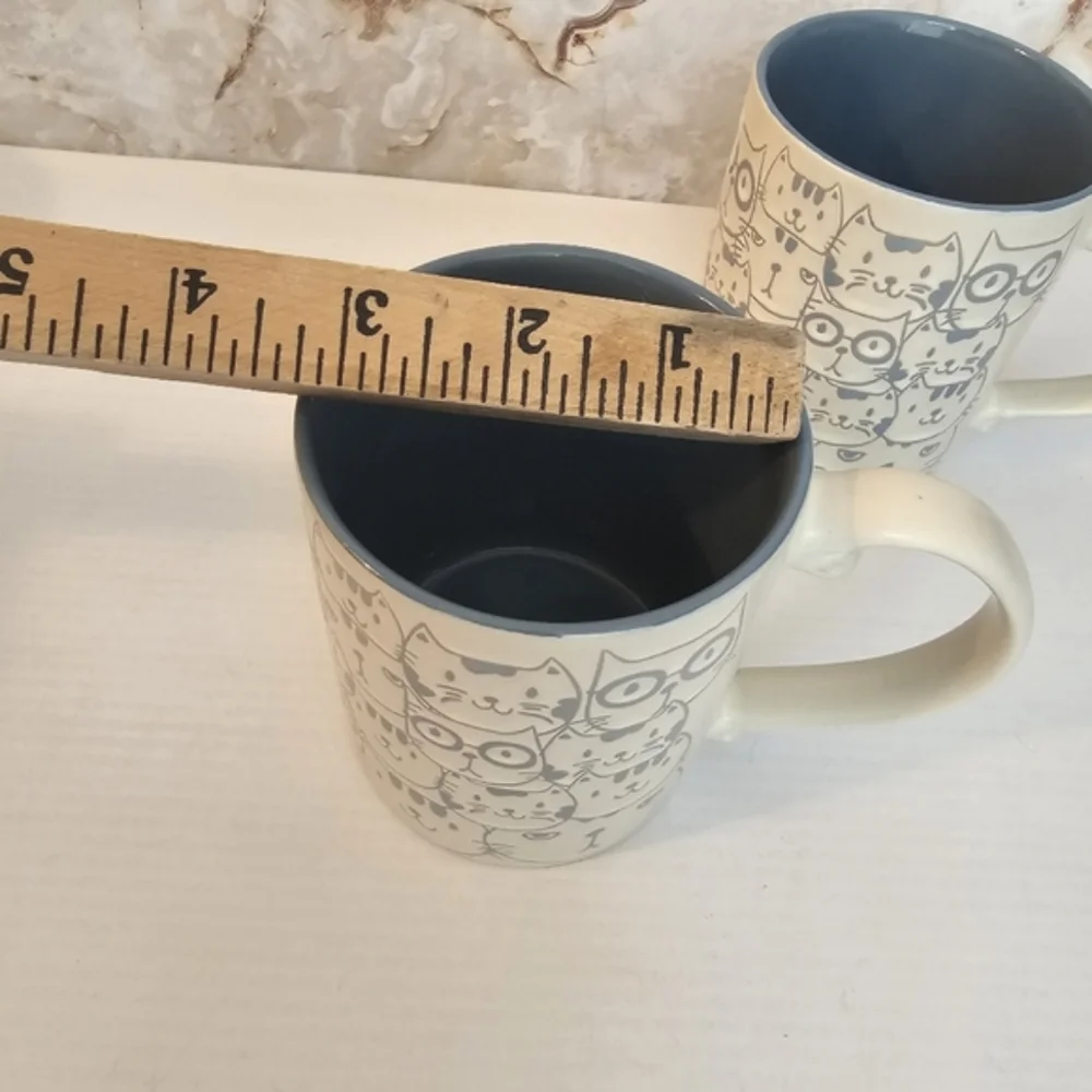Spectrum Cat Face Repeat Mug Set - Picture 12 of 14